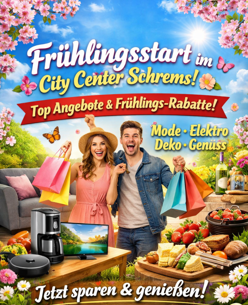 Frühlingsbeginn im City Center Schrems!