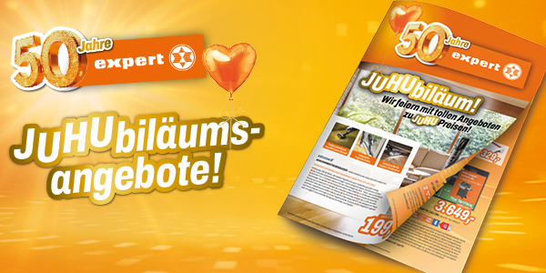 JuHUbiläumsangebote bei Expert Hörmann City Center Schrems!