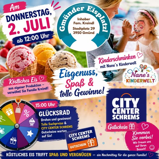 Eis-Aktion im City Center Schrems