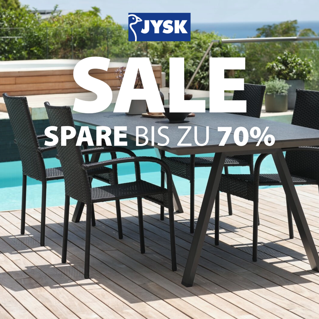 Der SALE bei JYSK hat begonnen!